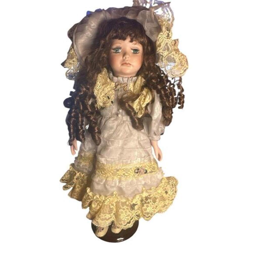 Doll porcelain 18” why so sad doll